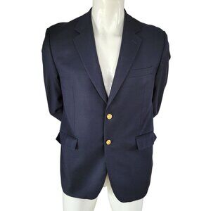 Ralph Lauren 2-Button Wool Blend Mens Blazer (Size 40S)